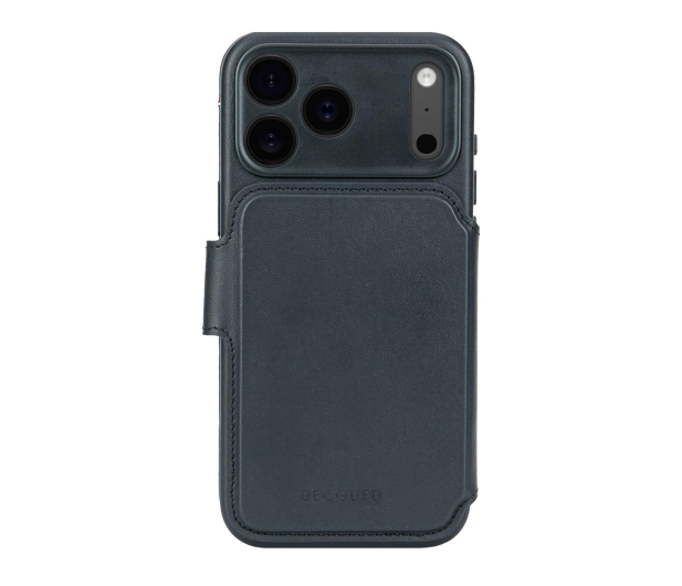 Decoded Leather Detachable Wallet, iPhone 17 Pro Max, Navy Shadow - 1359128 - zdjęcie