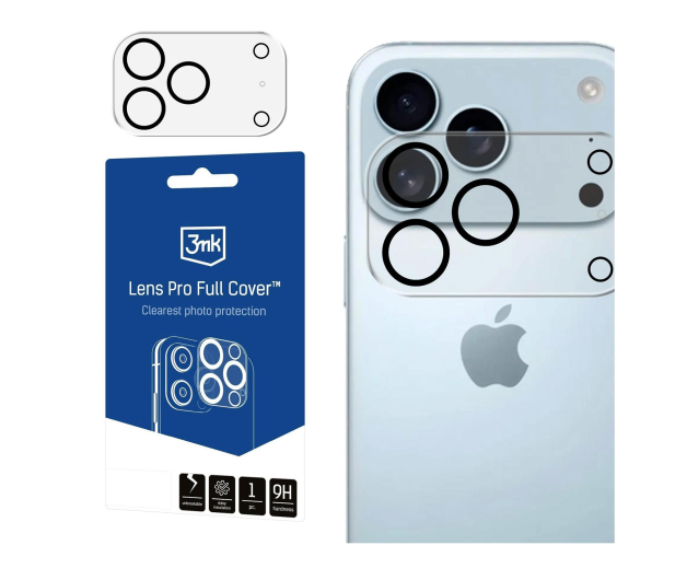 3mk Lens Pro Full Cover do iPhone 17 Pro - 1360775 - zdjęcie