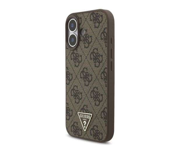 Guess 4G Strap Triangle Logo MagSafe do iPhone 17 brązowy - 1365510 - zdjęcie 3