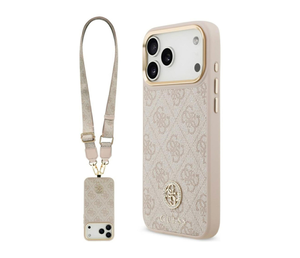 Guess 4G Strass Logo & Big Strap MagSafe do iPhone 17 Pro Max - 1365513 - zdjęcie