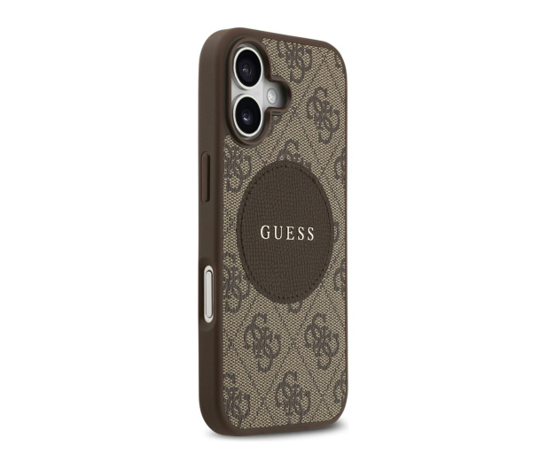 Guess 4G Circle Classic Logo MagSafe do iPhone 17 brązowy - 1365485 - zdjęcie 2