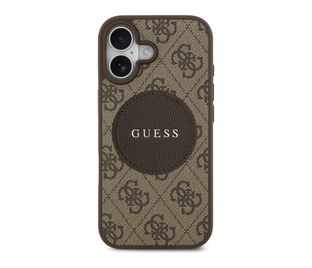 Guess 4G Circle Classic Logo MagSafe do iPhone 17 brązowy - 1365485 - zdjęcie 3
