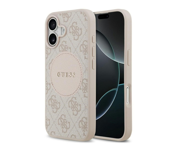 Guess 4G Circle Classic Logo MagSafe do iPhone 17 różowy - 1365492 - zdjęcie