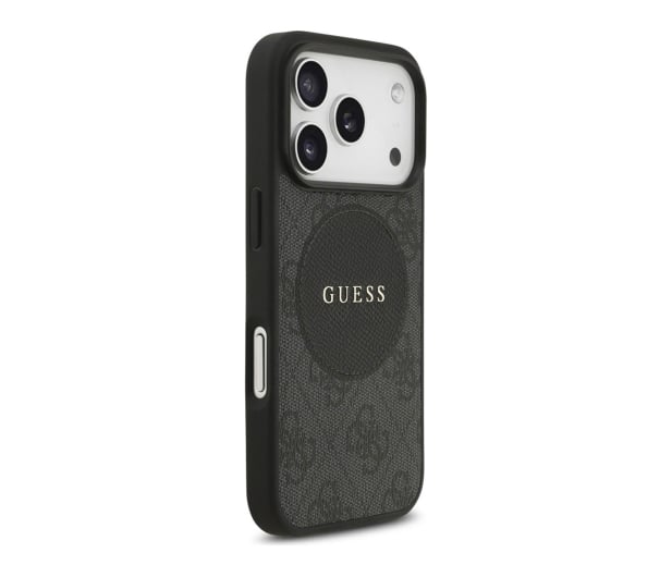 Guess 4G Circle Classic Logo MagSafe do iPhone 17 Pro czarny - 1365488 - zdjęcie 2