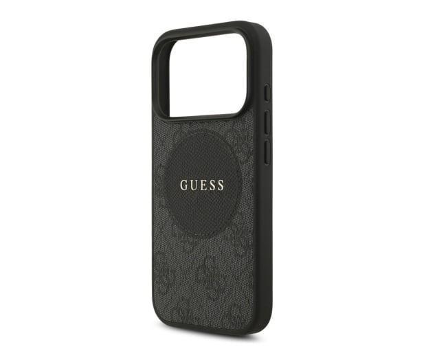Guess 4G Circle Classic Logo MagSafe do iPhone 17 Pro czarny - 1365488 - zdjęcie 5