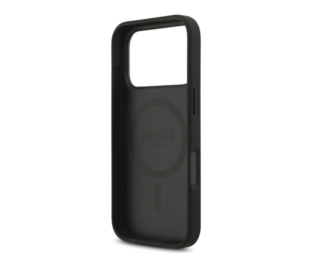Guess 4G Circle Classic Logo MagSafe do iPhone 17 Pro czarny - 1365488 - zdjęcie 6