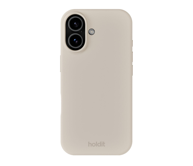 Holdit Silicone Case iPhone 17 Light Beige - 1361703 - zdjęcie
