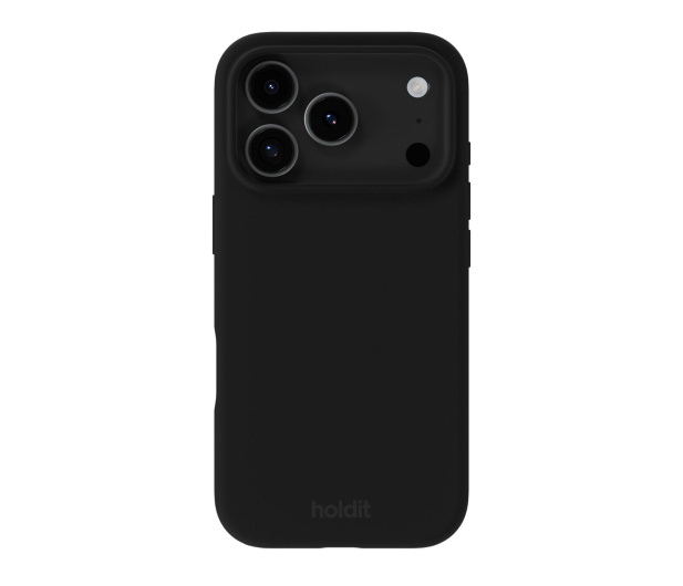 Holdit Silicone Case iPhone 17 Pro Black - 1361711 - zdjęcie