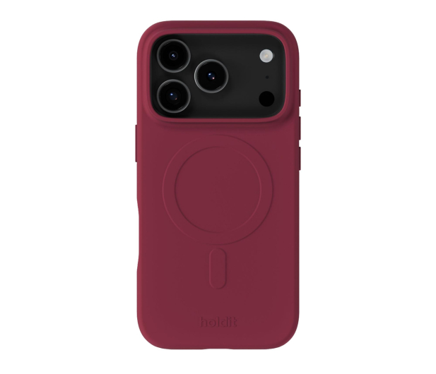 Holdit Soft Magsafe Case iPhone 17 Pro Max Red Velvet - 1361758 - zdjęcie
