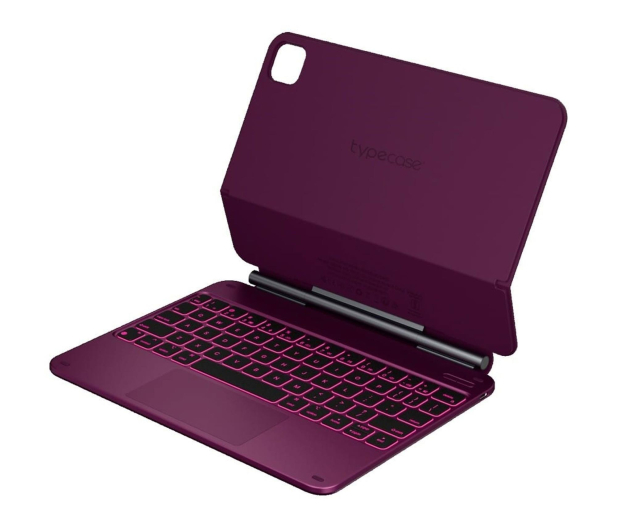 TYPECASE Etui Edge z klawiaturą do iPad Air 11" M2/M3/M4 malinowy - 1485370 - zdjęcie 4