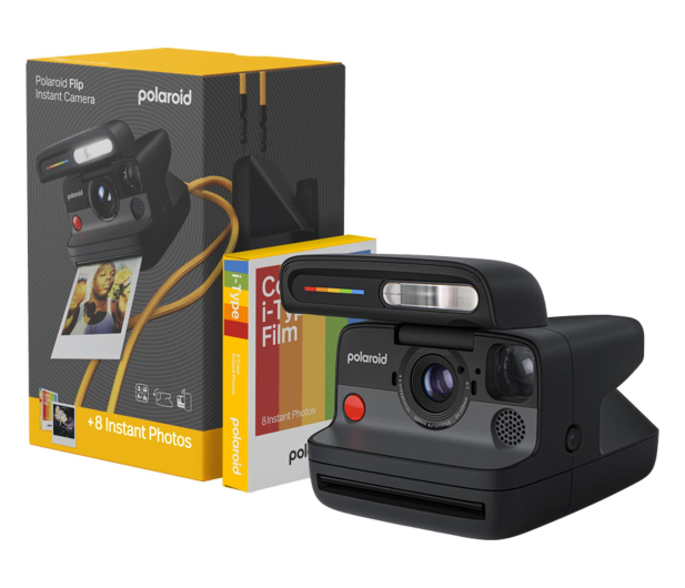 Polaroid Flip czarny + wkłady (8 zdjęć) - 1600852 - zdjęcie 6