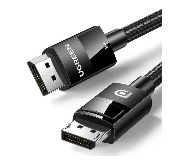UGREEN Kabel wideo w oplocie 2 x Display Port 14 męsko-męski 80390 - 1489184 - zdjęcie