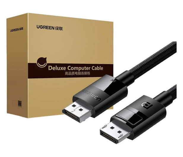 UGREEN Kabel wideo w oplocie 2 x Display Port 14 męsko-męski 80390 - 1489185 - zdjęcie 2