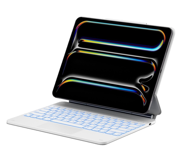 TYPECASE Etui Edge z klawiaturą do iPad Pro 13" 2024/2025 biały - 1485376 - zdjęcie