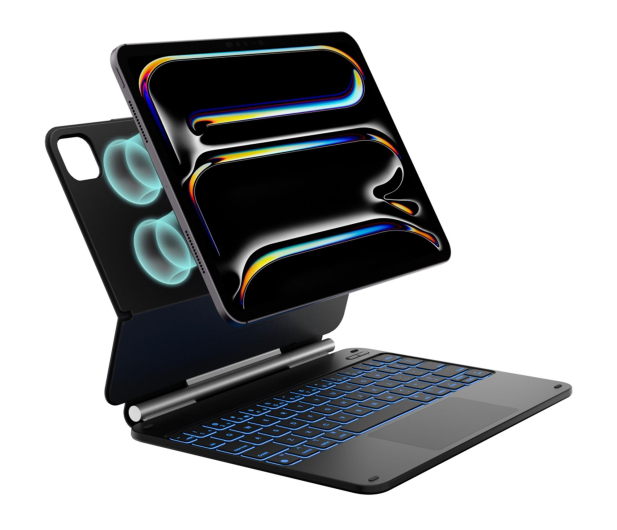 TYPECASE Etui Edge z klawiaturą do iPad Pro 11" 2024/2025 czarny - 1485375 - zdjęcie 2