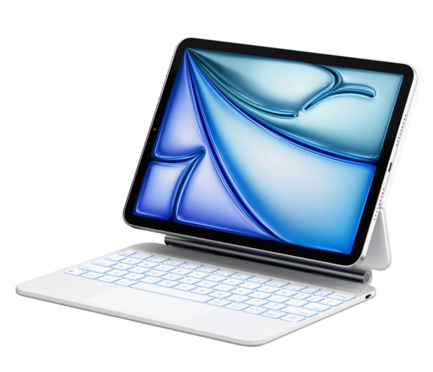TYPECASE Etui Edge z klawiaturą do iPad Air 11" M2/M3/M4 biały - 1485367 - zdjęcie