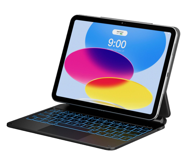TYPECASE Etui Edge z klawiaturą do iPad 11" (A16) 2025 / iPad 10.9" - 1485365 - zdjęcie