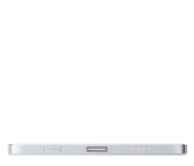 Xiaomi UltraThin Magnetic Power Bank 5000 15W silver - 1506279 - zdjęcie 4