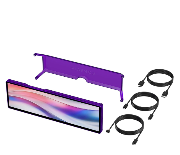 Corsair LCD Xeneon Edge 14,5" Atomic Purple - 1508926 - zdjęcie 3