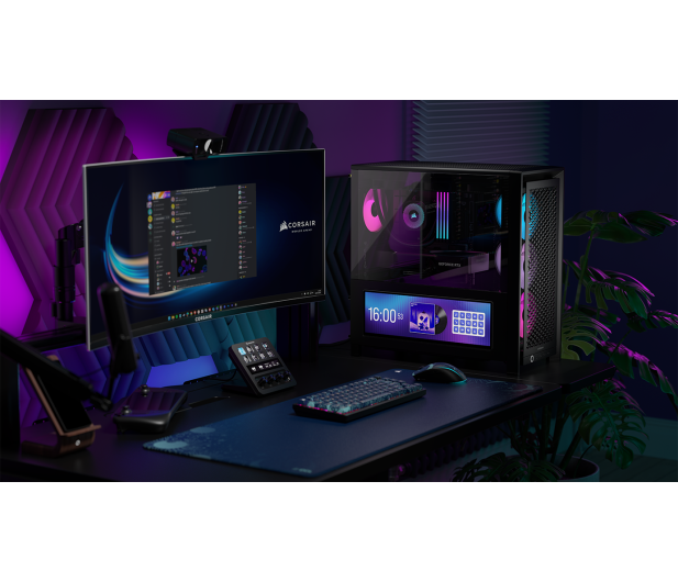 Corsair LCD Xeneon Edge 14,5" Atomic Purple - 1508926 - zdjęcie 4