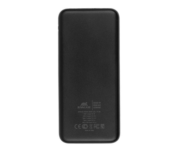 RIVACASE Powerbank VA2041 10000 mAh 10W czarny - 1503819 - zdjęcie 2