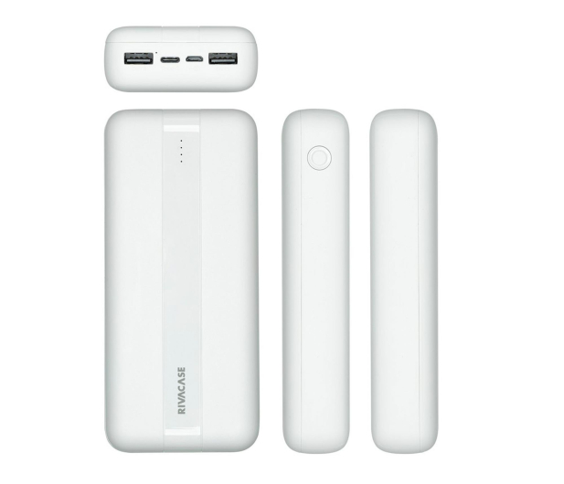 RIVACASE Powerbank VA2081 20000 mAh 10W biały - 1503822 - zdjęcie 3