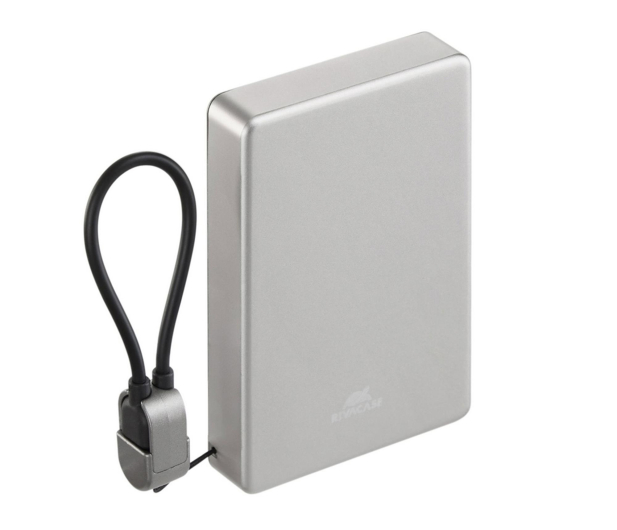 RIVACASE Powerbank VA2617 10000 mAh 20W szary - 1503845 - zdjęcie