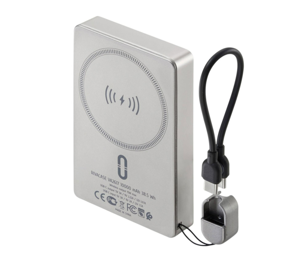 RIVACASE Powerbank VA2617 10000 mAh 20W szary - 1503845 - zdjęcie 3