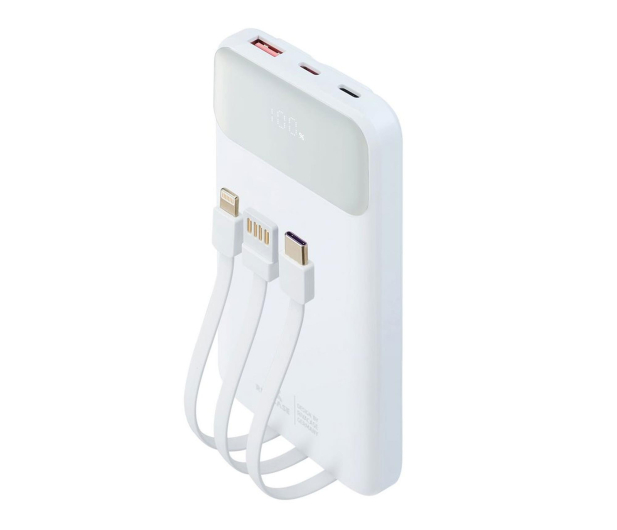 RIVACASE Powerbank VA2211 10000 mAh 22,5W biały - 1503827 - zdjęcie 4