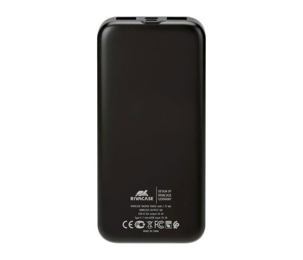 RIVACASE Powerbank VA2606 10000 mAh 10W czarny - 1503839 - zdjęcie 3