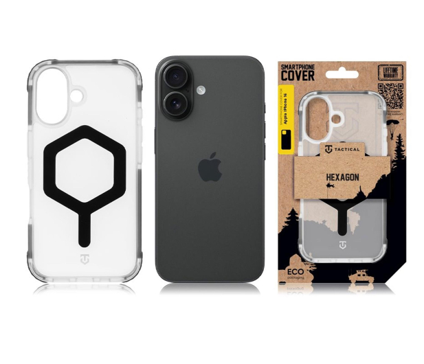 Tactical MagForce Hexagon Kryt pro Apple iPhone 16 T-Black - 1514003 - zdjęcie 6
