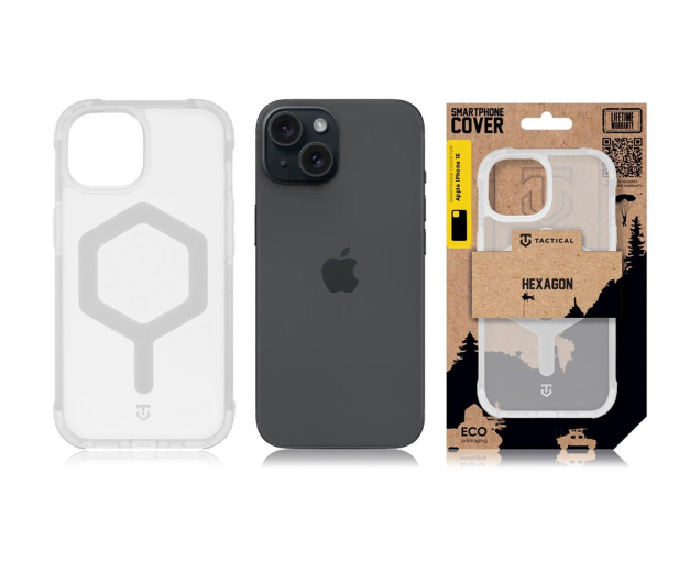 Tactical MagForce Hexagon Kryt pro Apple iPhone 15 T-White - 1514010 - zdjęcie 6
