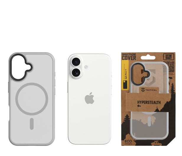 Tactical MagForce Hyperstealth Kryt pro Apple iPhone 17 Light Grey - 1514229 - zdjęcie 3