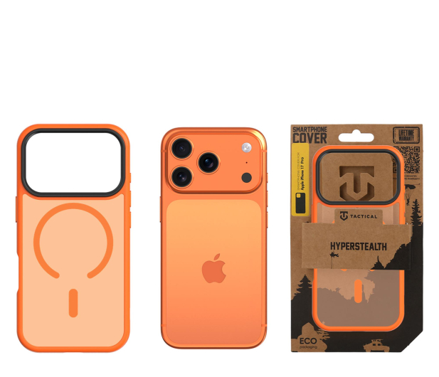 Tactical MagForce Hyperstealth Kryt pro Apple iPhone 17 Pro Agent Ora - 1514254 - zdjęcie 3