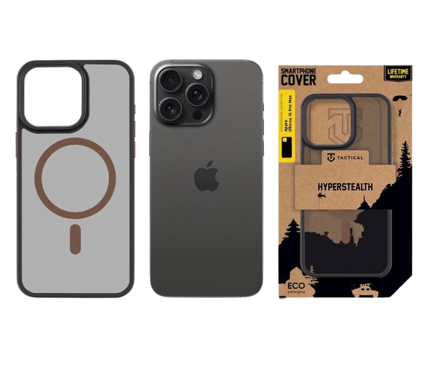 Tactical MagForce Hyperstealth 2.0 Kryt pro Apple iPhone 15 Pro Max B - 1514152 - zdjęcie 3