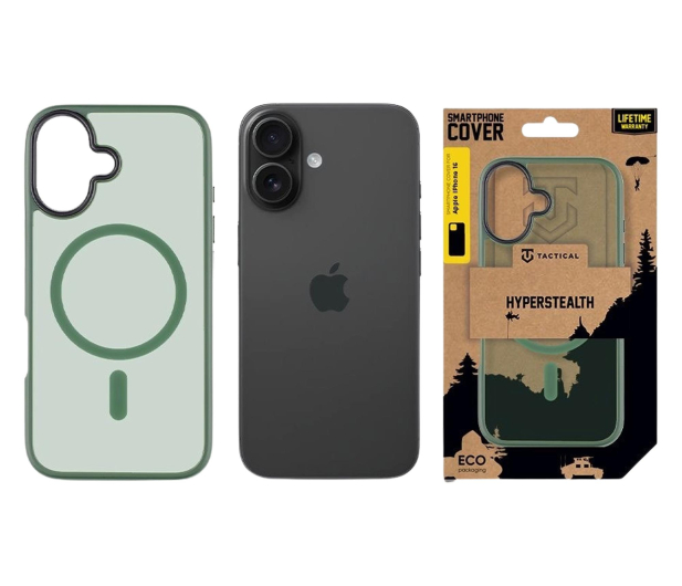 Tactical MagForce Hyperstealth Kryt pro Apple iPhone 16 Forest Green - 1514092 - zdjęcie 3