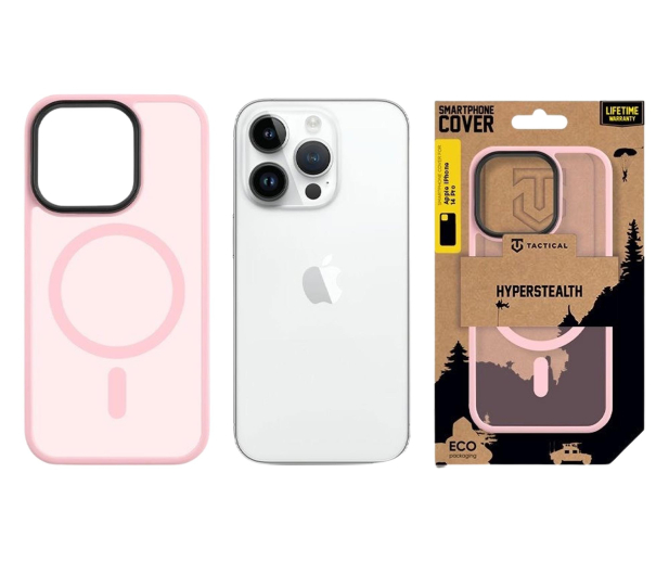 Tactical MagForce Hyperstealth Kryt pro Apple iPhone 14 Pro Pink Pant - 1514115 - zdjęcie 3