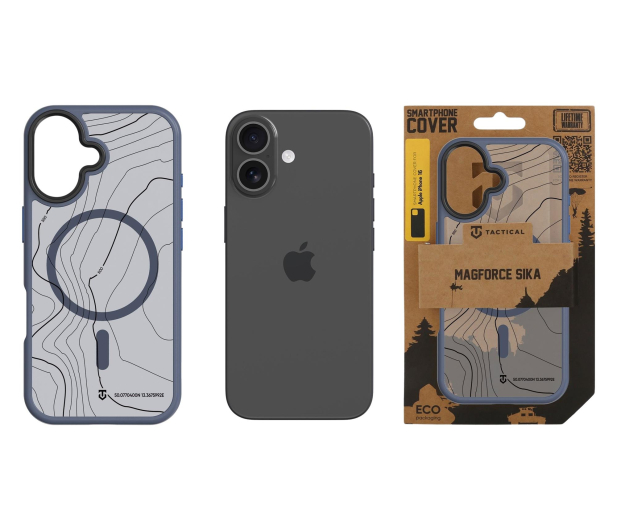 Tactical MagForce Hyperstealth Sika Kryt pro Apple iPhone 16 Deep Blu - 1514183 - zdjęcie 3
