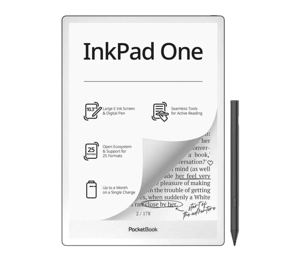 PocketBook 1030 InkPad One Matte Black - 1521841 - zdjęcie