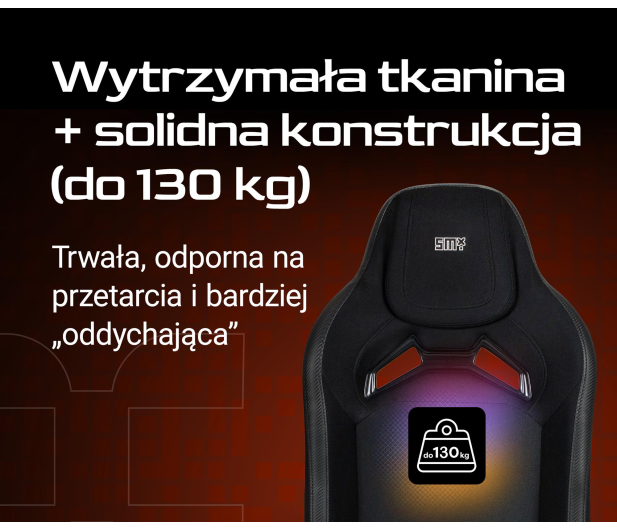 SMX Fotel gamingowy Semeru - 1156826 - zdjęcie 7