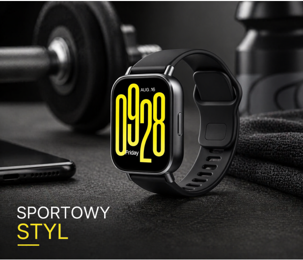 Xiaomi Redmi Watch 5 Active Black - 1281478 - zdjęcie 9