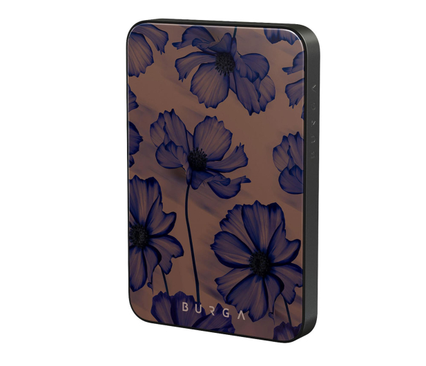 Burga Velvet Night Gunmetal Magnetic Power Bank 5000 - 1522386 - zdjęcie