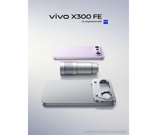 vivo X300 FE 5G 12/512GB 120Hz Czarny BOX Zestaw fotograficzny - 1523093 - zdjęcie 10