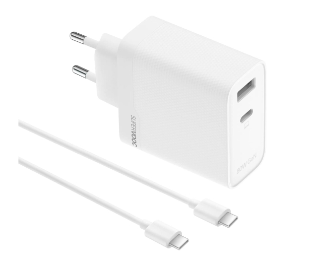 realme SUPERVOOC 80W Dual Ports GaN Adapter with Type-C Cable - 1524577 - zdjęcie