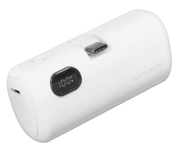 4smarts Powerbank PicoFold 5000mAh 22.5W biały - 1512701 - zdjęcie