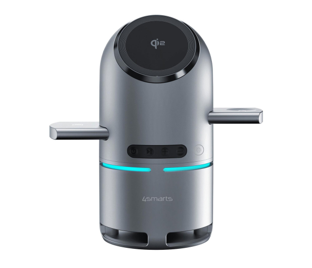 4smarts Stacja ładująca ChargeBot Sound Qi2 szary - 1512703 - zdjęcie