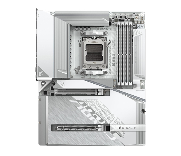 Gigabyte B850 AORUS STEALTH ICE - 1514682 - zdjęcie 3
