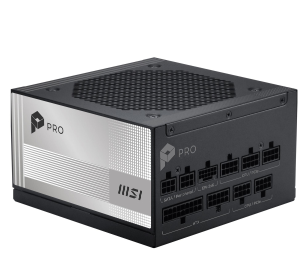 MSI PRO A1000PL PCIE5 1000W 80 Plus Platinum ATX 3.1 - 1525802 - zdjęcie 2