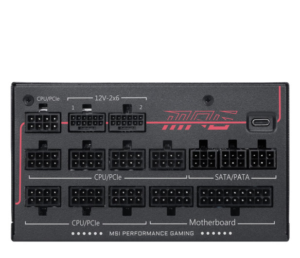 MSI MPG Ai1300TS PCIE5 1300W 80 Plus Titanium ATX 3.1 - 1525834 - zdjęcie 8