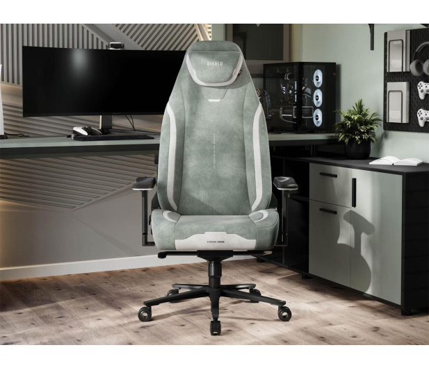 Diablo Chairs X-EYE PRIME CHAIR GOTHIC GREEN - 1527038 - zdjęcie 6
